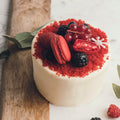 Red Velvet Cake with Fresh berries