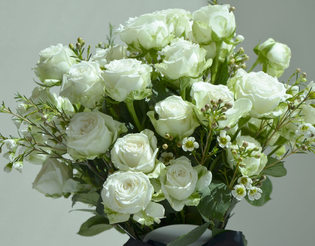Blooming Love in White
