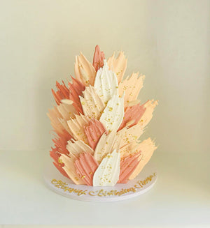 Terracotta Chocolate Shards Cake