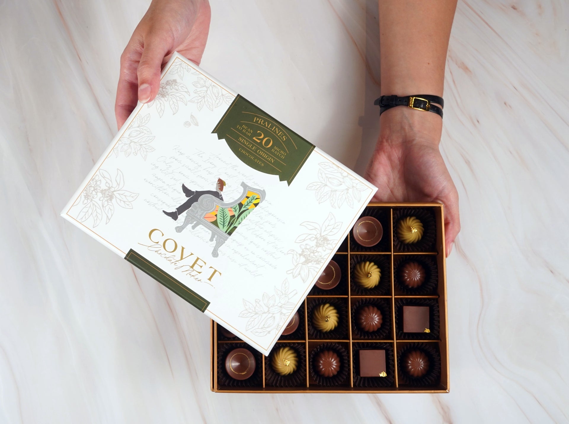Covet Chocolate Truffle 20 Piece Box