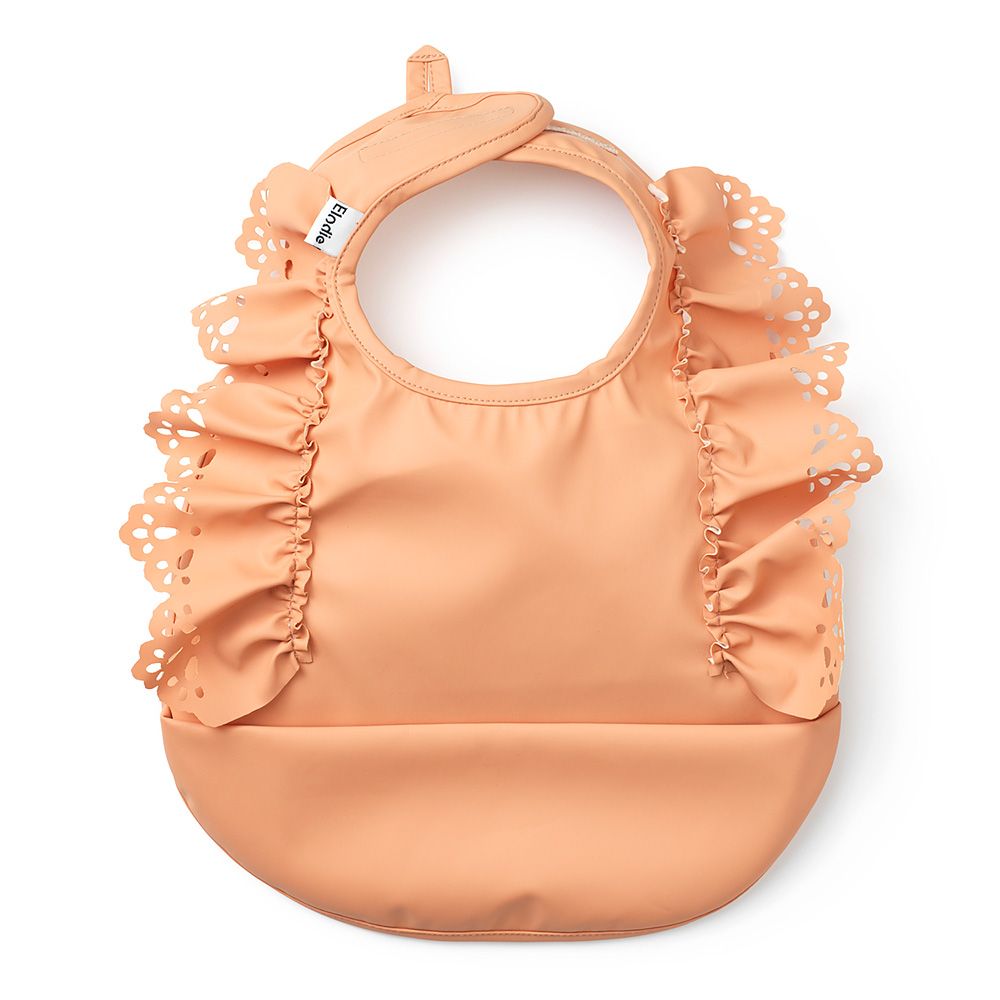 Elodie Baby Bib - Amber Apricot by Elli Junior