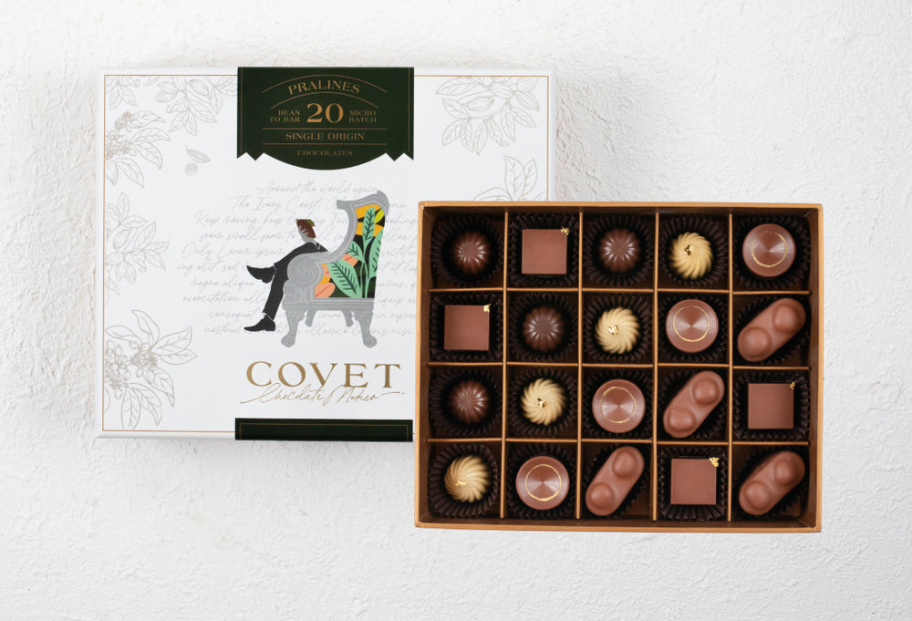 
            
                Load image into Gallery viewer, Covet Chocolate Truffle 20 Piece Box
            
        