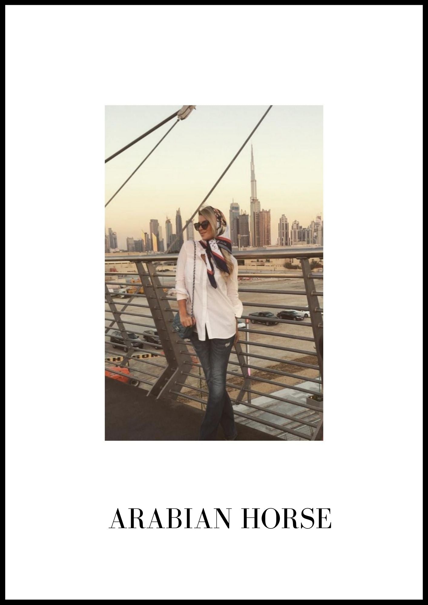 For the Love of Horse Scarf