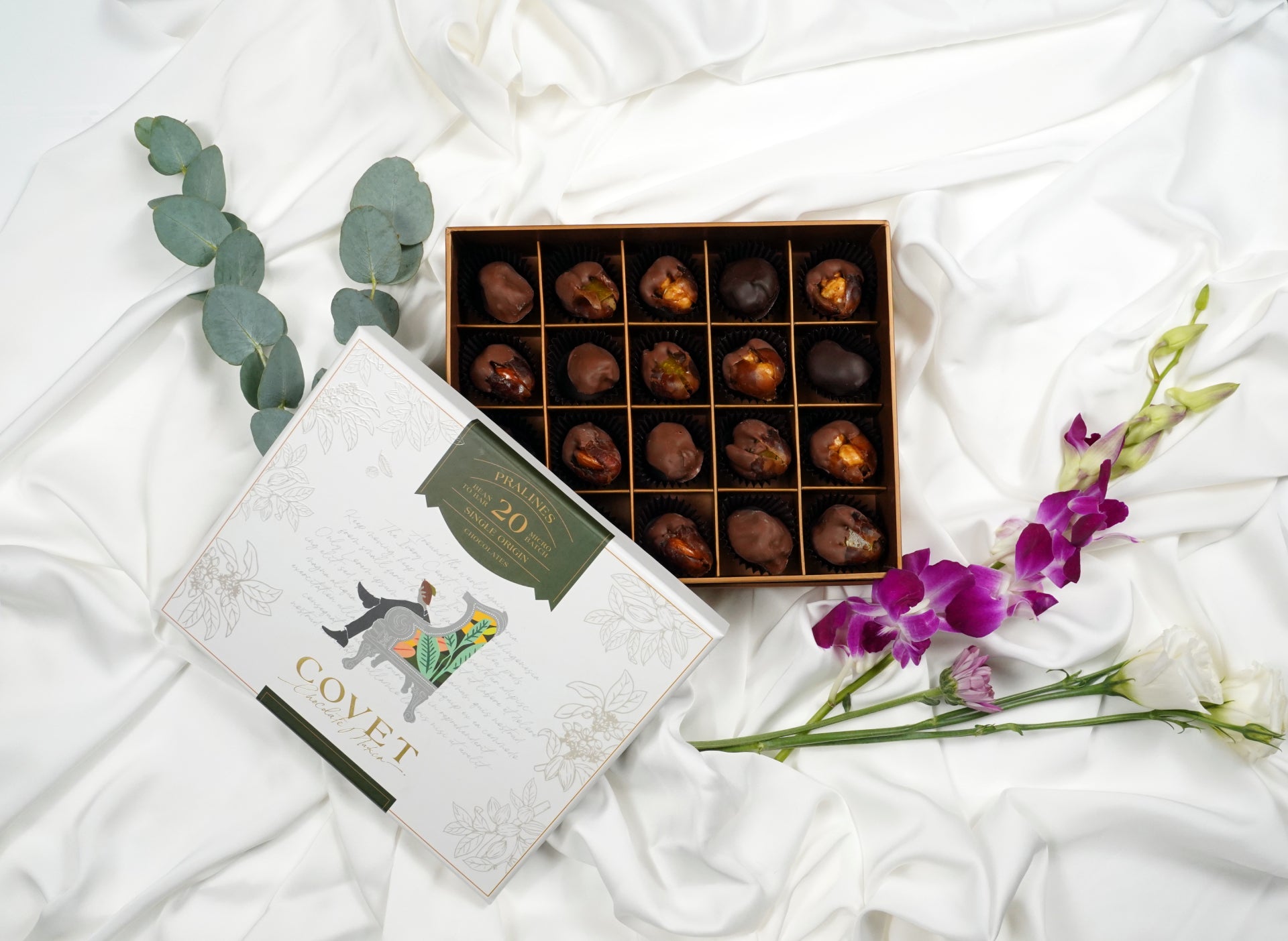 20 Piece of Covet Chocolate Dates
