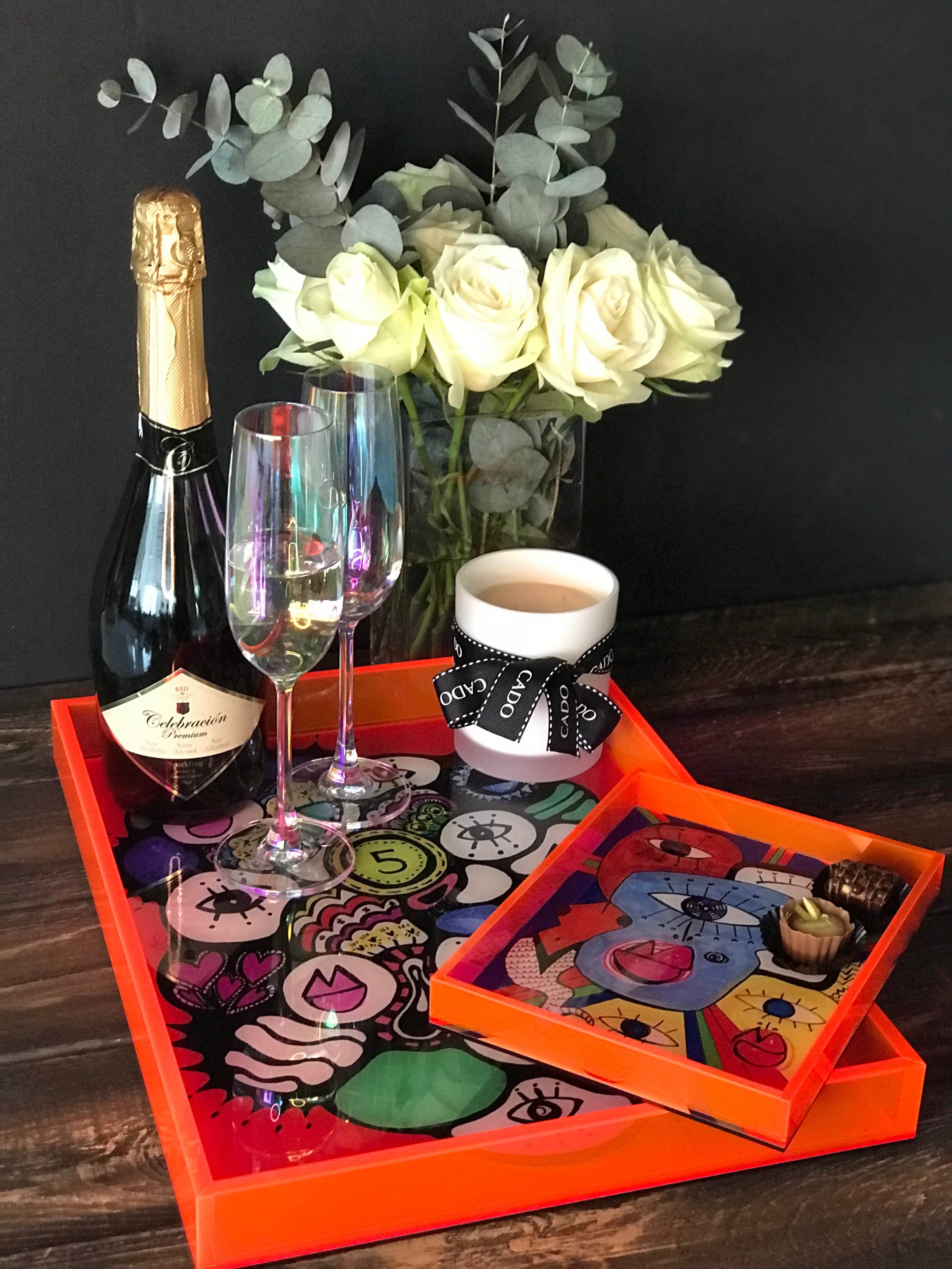 Artistic Acrylic Trays