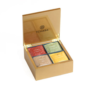 
            
                Load image into Gallery viewer, Luxury Tea Box Gold
            
        
