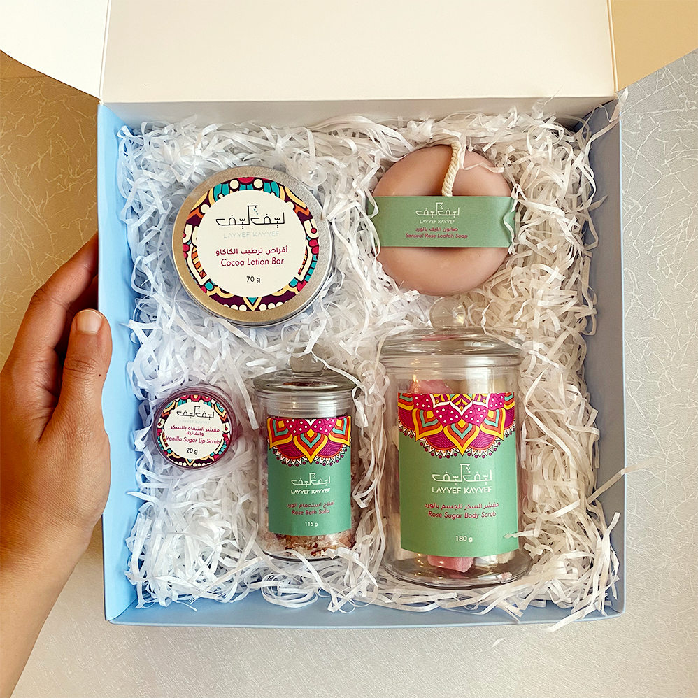 Rose Spa Gift Set