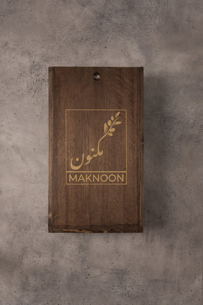 Collection de cadeaux d&#39;huiles d&#39;olive de Levantine par Maknoon