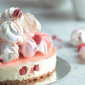 
            
                Load image into Gallery viewer, Rose Raspberry Cheesecake
            
        