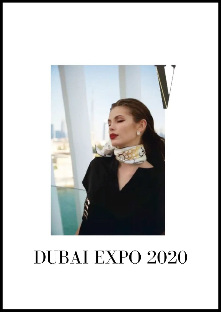 
            
                Load image into Gallery viewer, EXPO DUBAI 2020 SCARF
            
        
