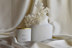 شموع معطرة بالزهور